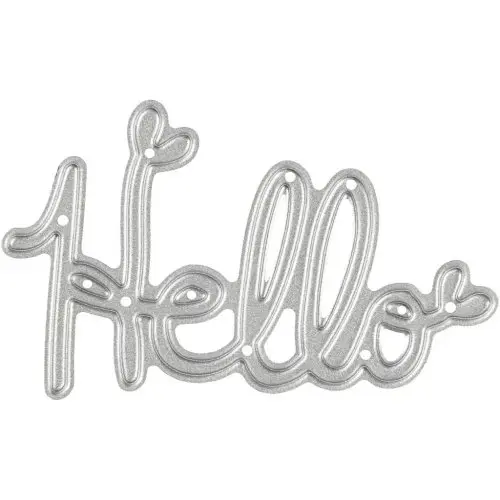 Creative Vysekávací a embosovací šablona HELLO