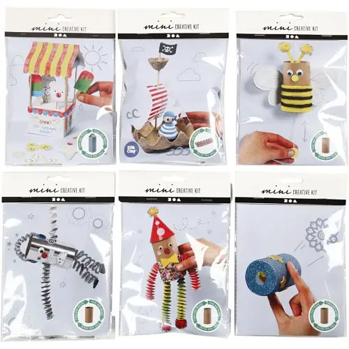 Creative Set 6 kreativních sad RECYKLUJEME