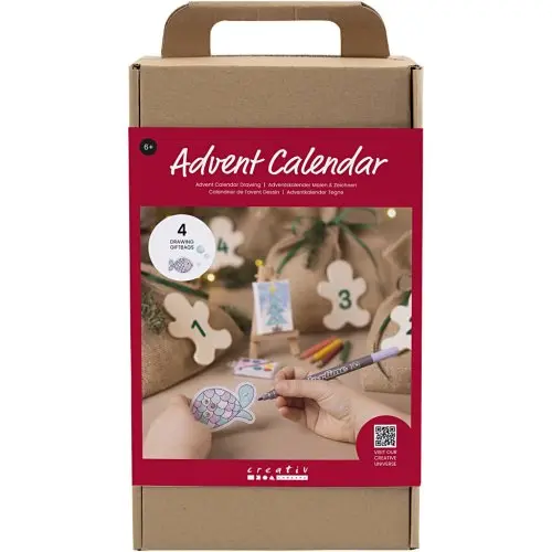 Creative Adventní kalendář malování