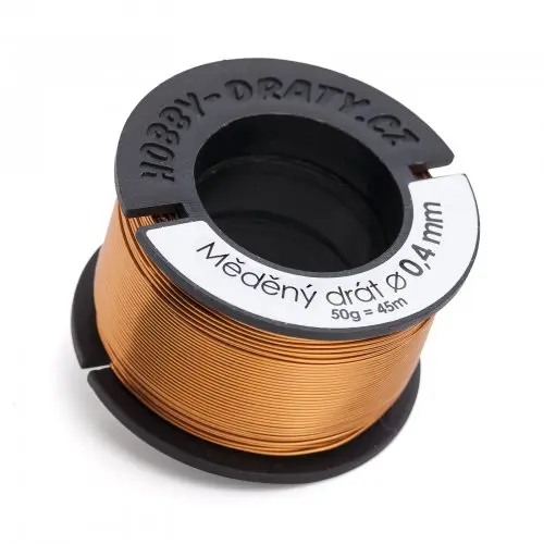 Manumi Měděný drát 0,4 mm/50 g - 1 ks
