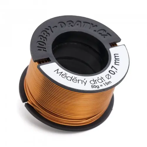 Manumi Měděný drát 0,7 mm/50 g - 1 ks