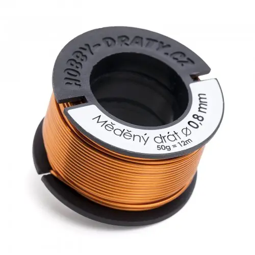 Manumi Měděný drát 0,8 mm/50 g - 1 ks