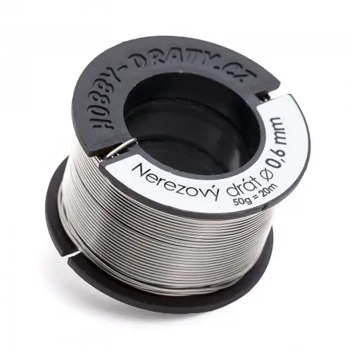 Manumi Nerezový drát 0,6 mm/50 g -