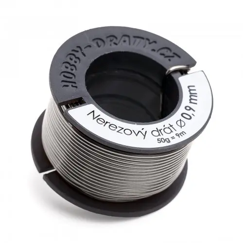 Hobby dráty manumi Nerezový drát 0,9/50g