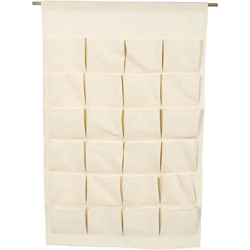 Creative Textilní organizér s 24 kapsami, 93 x 60 cm na zavěšení