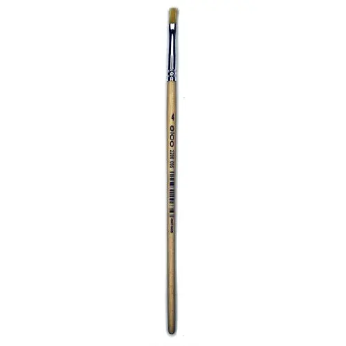 Elco-pinsel Školní štětec ELCO PINSEL plochý - Přírodní štětiny - velikost 4