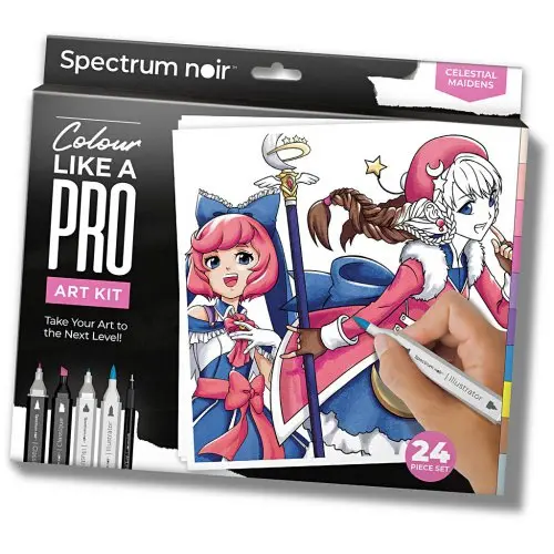 Creative Sada Ilustrace manga NEBESKÉ PANNY