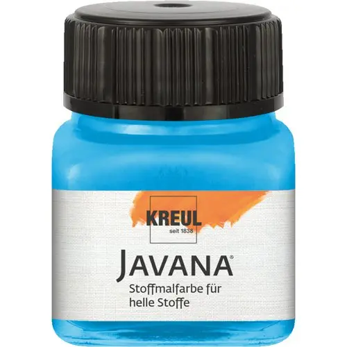 Kreul Barva na světlý textil JAVANA 20 ml AZUROVÁ