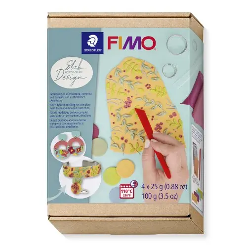 Staedtler FIMO Soft sada Jak vyrobit SLAB DESIGN
