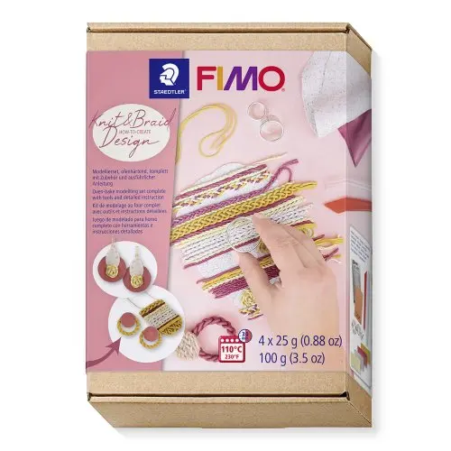 Staedtler FIMO Soft sada Jak vyrobit PLETENÝ EFEKT