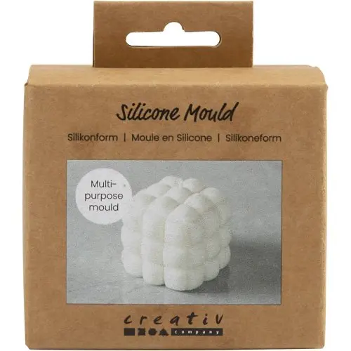 Creative Silikonová forma na odlévání ČTVEREC S BUBLINKAMI