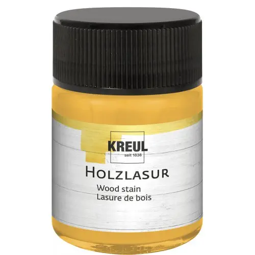 Kreul Lazurovací barva na dřevo KREUL 50 ml ŽLUTÁ