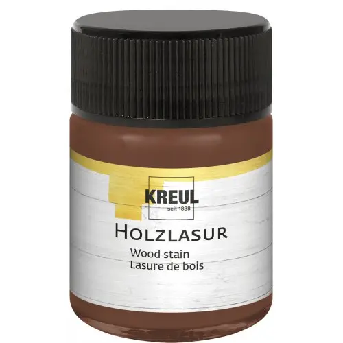 Kreul Lazurovací barva na dřevo KREUL 50 ml KAŠTANOVÁ