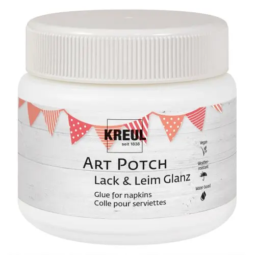 Kreul Art Potch Lak a Lepidlo lesklý Hobby line 150ml - 1 ks