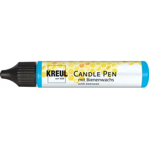 Kreul CANDLE PEN KREUL voskové pero pro malování svíček SVĚTLÁ MODRÁ