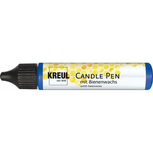 Kreul CANDLE PEN KREUL voskové pero pro malování svíček MODRÁ