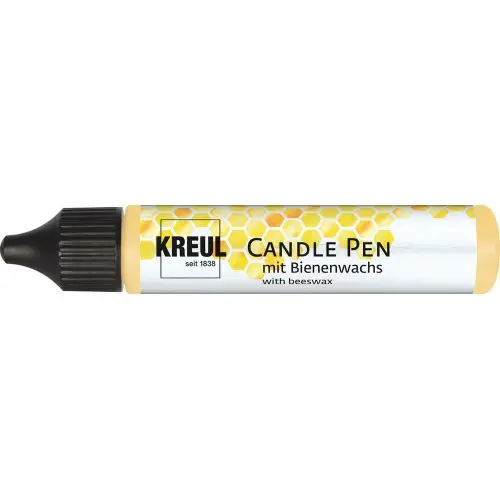 Kreul CANDLE PEN KREUL voskové pero pro malování svíček ZLATÁ