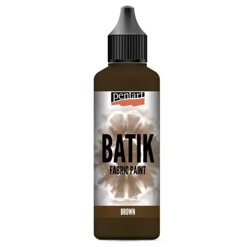 Pentart Batikovací barva za studena PENTART 80 ml HNĚDÁ
