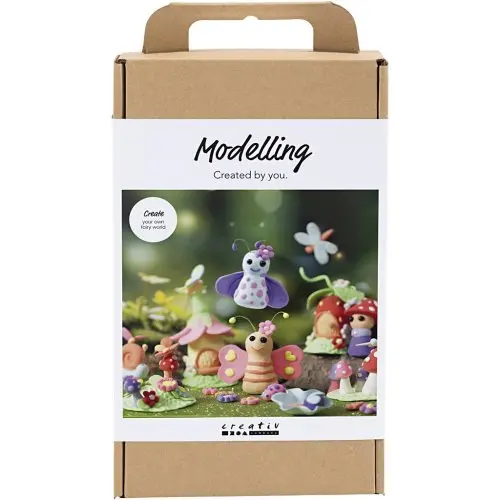 Creative Sada modelování ze samotvrdnoucí hedvábné hmoty Silk Clay - VÍLY