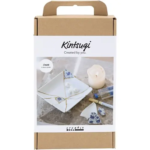 Creative Sada Kintsugi - japonská technika opravy porcelánu a keramiky TALÍŘ