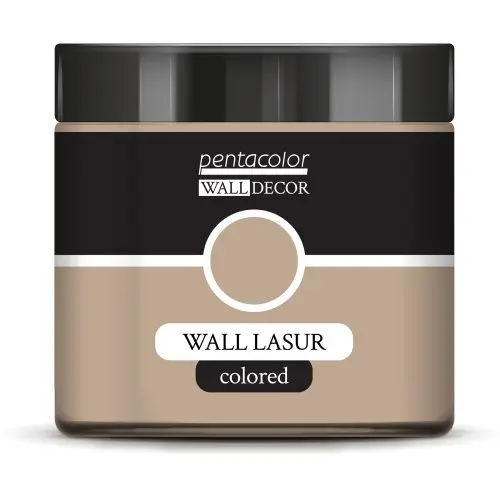 Pentart Lazurovací barva na zeď barevná WALL DECOR 500 ml BÉŽOVÁ