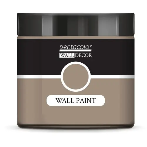 Pentart Barva na zeď WALL DECOR 500 ml TMAVÁ BÉŽOVÁ
