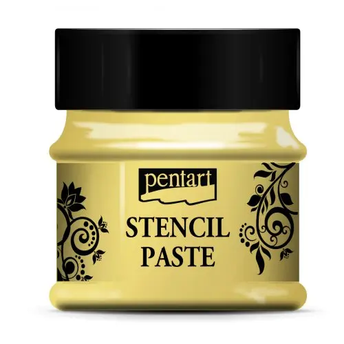 Pentart Šablonová pasta perleťová PENTART 50 ml ŽLUTÁ