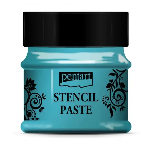 Pentart Šablonová pasta perleťová PENTART 50 ml TYRKYSOVÁ