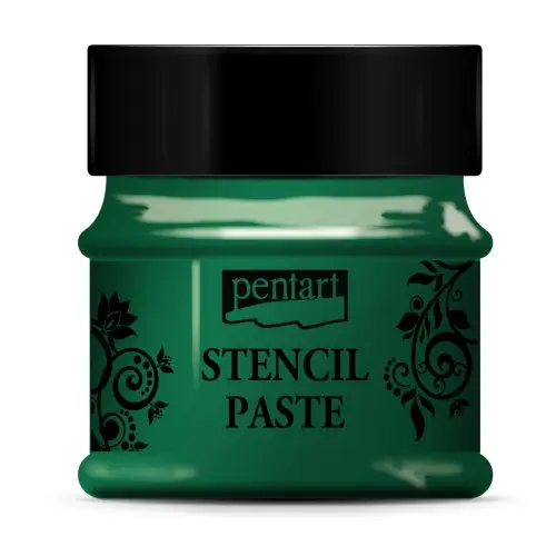 Pentart Šablonová pasta perleťová PENTART 50 ml ZELENÁ