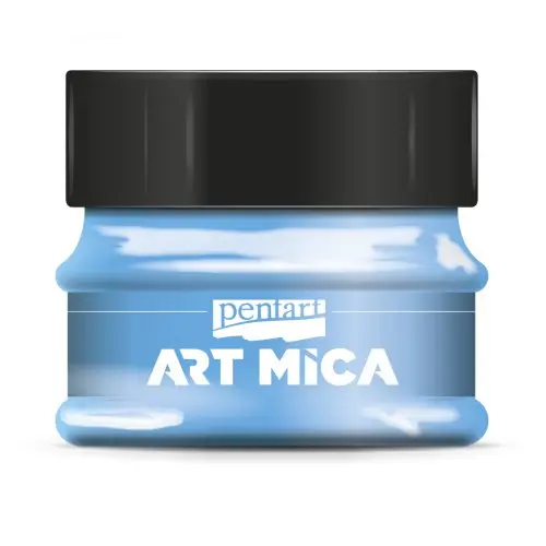 Pentart Art Mica minerální prášek 9 g - golden blue
