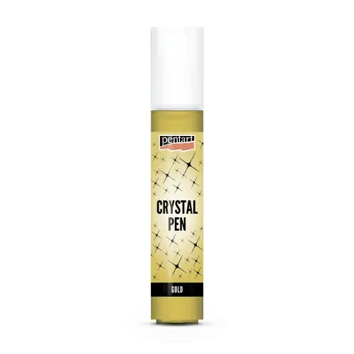 Efektové pero Pentart Crystal 30 ml – různé odstíny -