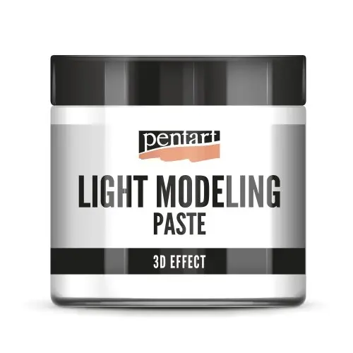 Pentart Odlehčená strukturovací pasta po zaschnutí pružná PENTART 500 ml