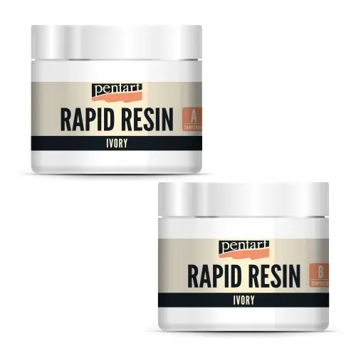 Pentart Rapid Resin Ivory -