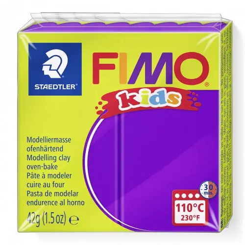 FIMO Modelovací hmota Kids fialová 42 g