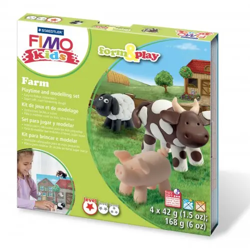 FIMO sada kids Form & Play - Farma