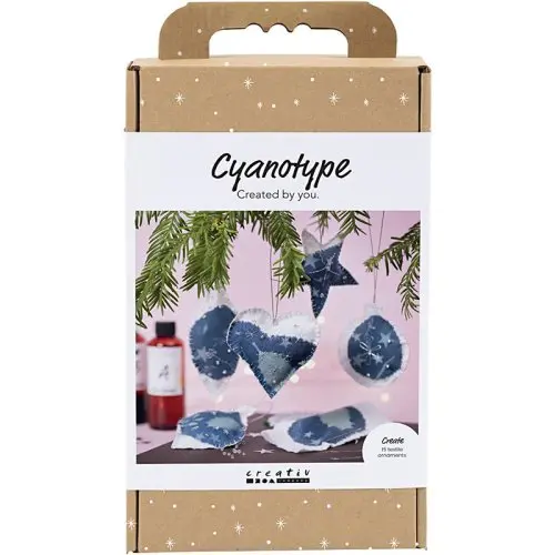 Creative Sada kyanotypie - vánoční dekorace