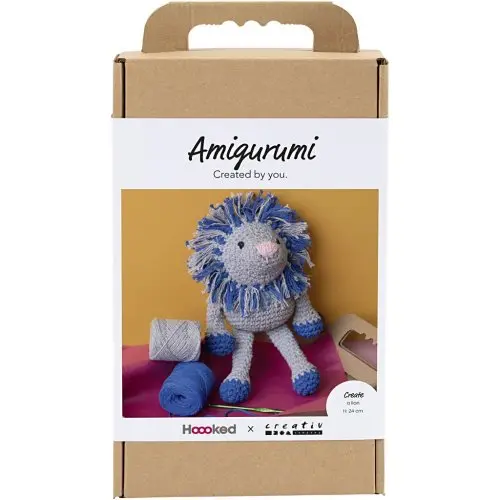 Creative Amigurumi sada háčkování - STATEČNÝ LEV