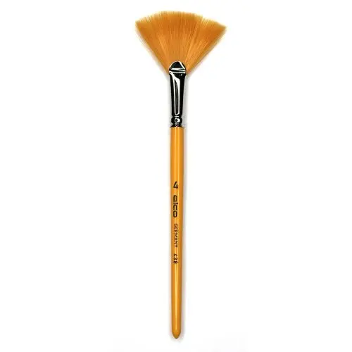 Elco-pinsel Štětec ELCO PINSEL - Ceramic fan - syntetický vlas - vel. 4