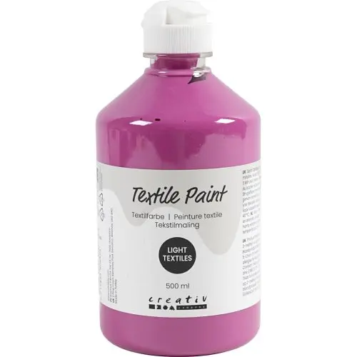 Creative Barva na textil CREATIV 500 ml RŮŽOVÁ