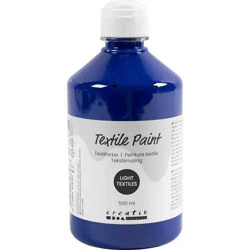 Creative Barva na textil CREATIV 500 ml  BRILIANT MODRÁ