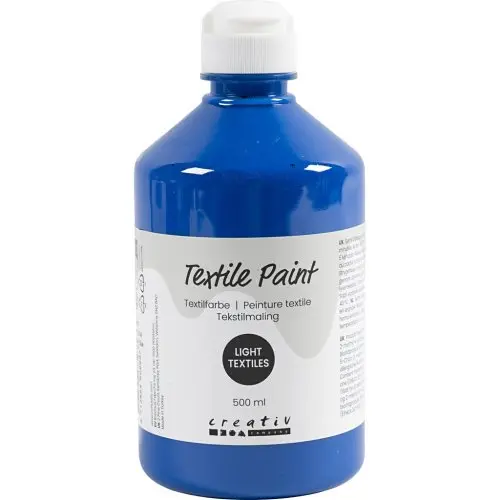 Creative Barva na textil CREATIV 500 ml PRIMÁRNÍ MODRÁ
