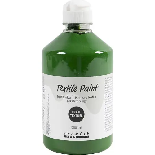 Creative Barva na textil CREATIV 500 ml TRÁVOVÁ ZELENÁ