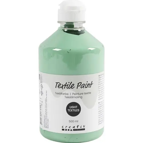 Creative Barva na textil CREATIV 500 ml MENTOLOVÁ ZELENÁ