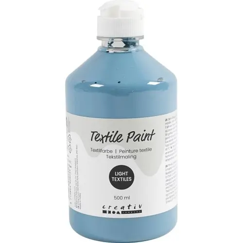 Creative Barva na textil CREATIV 500 ml HOLUBÍ MODRÁ