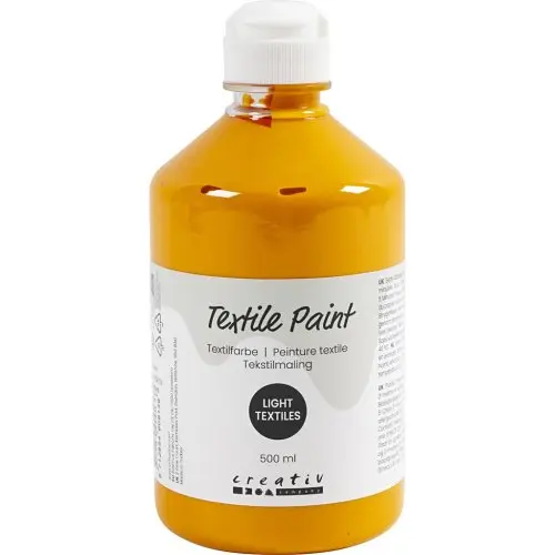 Creative Barva na textil CREATIV 500 ml HOŘČICOVÁ