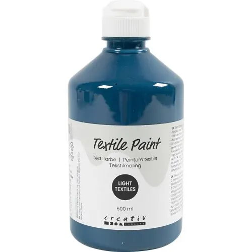 Creative Barva na textil CREATIV 500 ml TYRKYSOVÁ MODRÁ