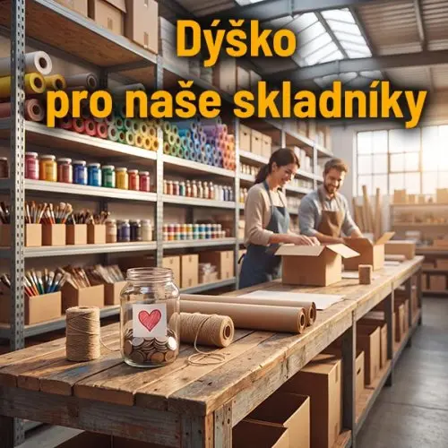 Dárkové poukazy Dýško pro skladníky
