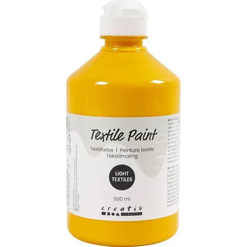 Creative Barva na textil CREATIV 500 ml ŽLUTÁ