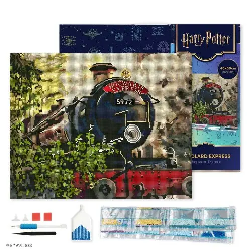 Figured ART Diamantové malování - HARRY POTTER - BRADAVICKÝ EXPRES 40 x 50 cm na rámu