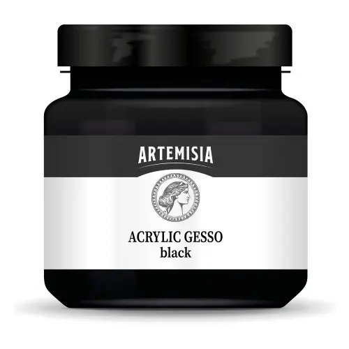 Artemisia Akrylové gesso ARTEMISIA 1000 ml černé